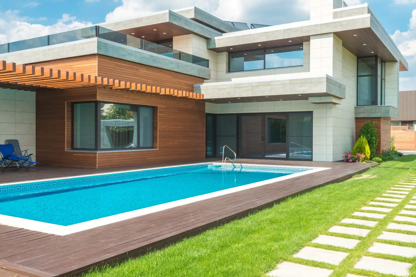 Swimming pool built in Lane Cove, NSW